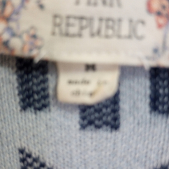 Pink Republic Women's Cardigan Sweater Size Juniors Medium Open Front - Picture 11 of 12